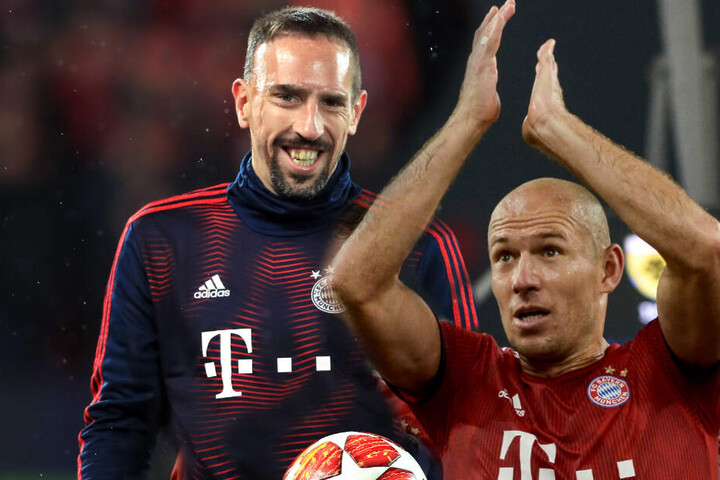 Zum Abschied leise "Servus": Wie genau es mit Ribéry und Robben weiter geht, ist noch nich klar. (Bildmontage)