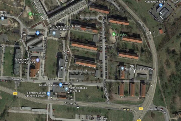 Der Vorfall ereignete sich an der Fritz-Schmenkel-Straße in Torgau.