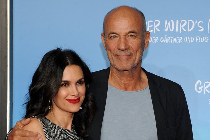 Der Schauspieler Heiner Lauterbach und seine Frau Viktoria.