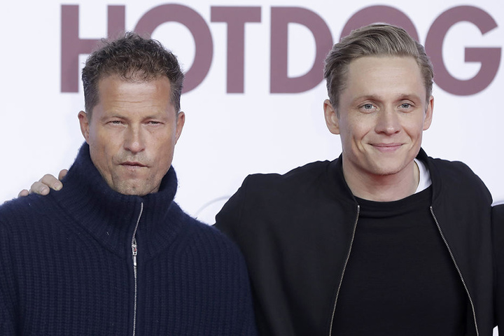 Echte Kumpels auch im wahren Leben: Til Schweiger (l) und Matthias Schweighöfer.