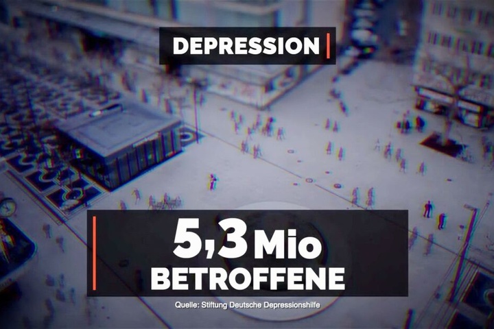 Viele Menschen in Deutschland leiden unter Depression und viele davon lassen sich stationär behandeln.