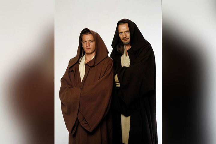 Ewan McGregor und Liam Neeson in "Star Wars: Episode I - Die dunkle Bedrohung".
