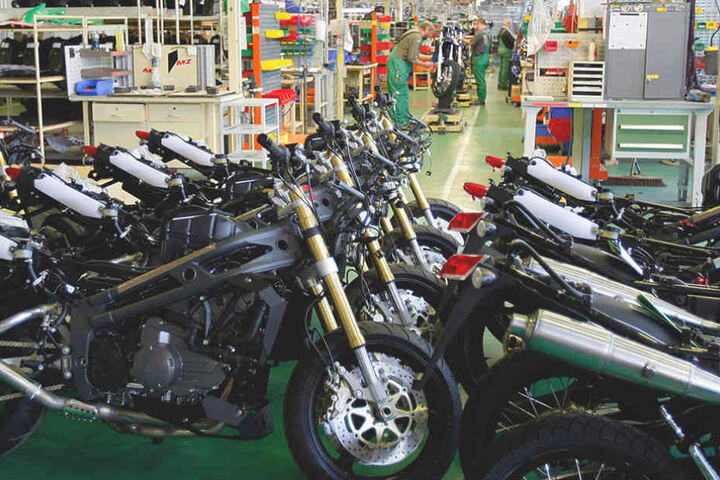 Der ehemalige Motorradrennfahrer Wimmer übernahm die Traditionsfirma 2009.