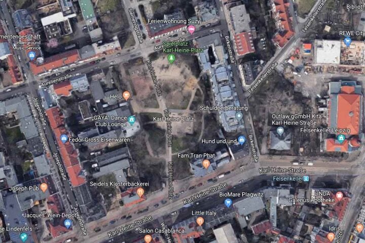 Der Vorfall ereignete sich am Karl-Heine-Platz in Lindenau.