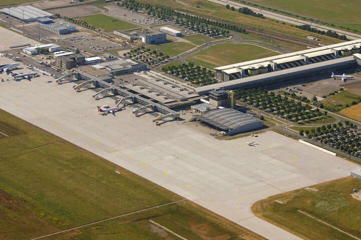 Auf dem Flughafen Leipzig/Halle sollen die Flieger von Pakistan nach New York zwischenlanden.