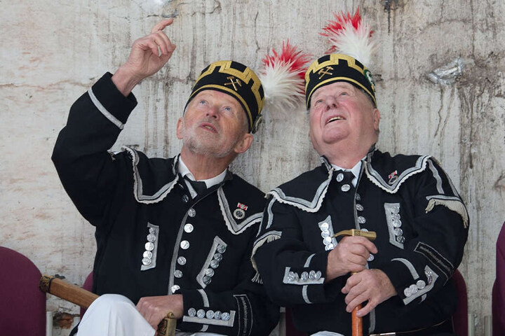 Bergmannschöre und -kapellen halten die Tradition in der Region aufrecht.