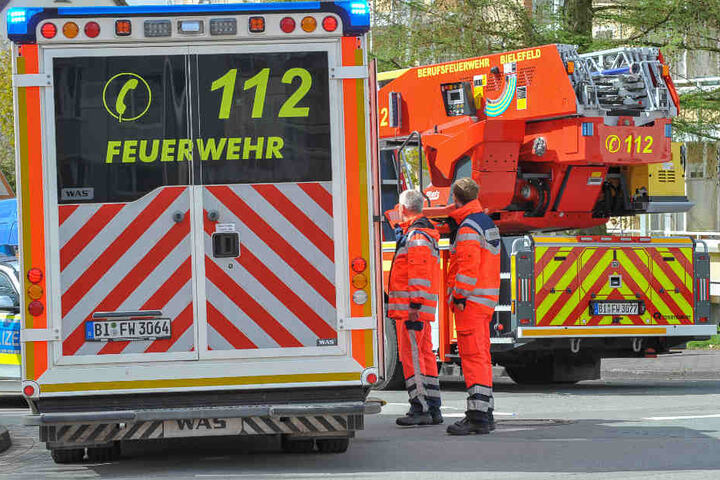 Das Ehepaar kam per Rettungswagen ins Krankenhaus.