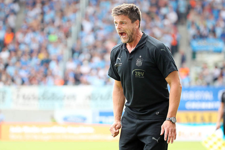 Mit ihm war nicht gut Kirschen essen: FSV-Trainer Torsten Ziegner.
