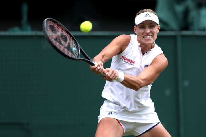 Angelique Kerber gewann nach zwei Sätzen das Wimbledon-Finale.