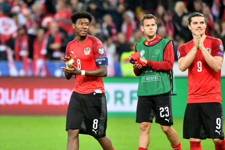 Das nächste Highlight steht auch schon bevor: Am kommenden Wochenende trifft RB auf die Bayern und Sabitzer damit auf seinen österreichischen Mannschaftskollegen Daniel Alaba (links).