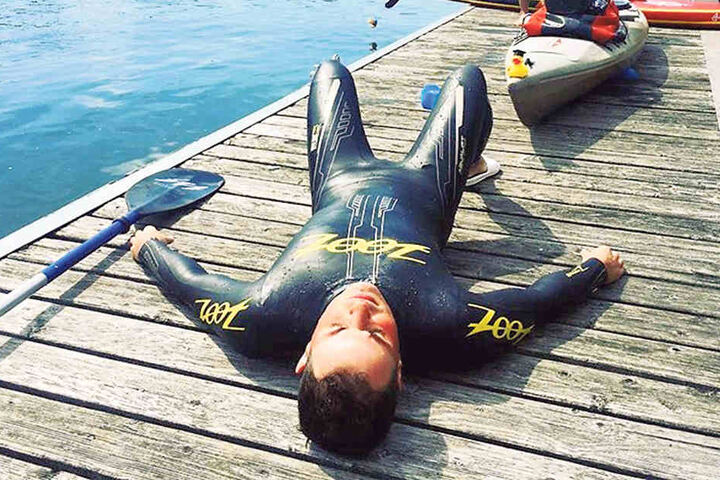 Neben dem Sport ist Joseph Heß Doktorand an der TU Chemnitz und leitet ein eigenes, kleines Unternehmen.