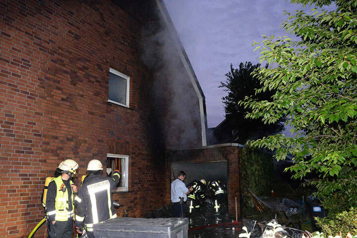 Die Feuerwehr hatte den Brand schnell unter Kontrolle.