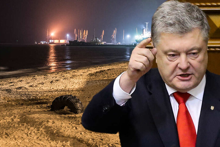 Petro Poroschenko, Präsident der Ukraine. Angesichts des Konflikts mit Russland im Asowschen Meer hat Poroschenko das Kriegsrecht verhängt.
