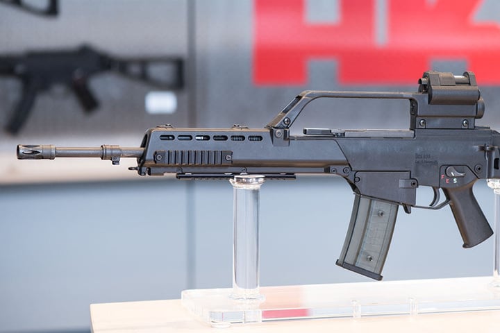 Mitarbeiter von Heckler & Koch sollen illegal Waffen nach Mexiko exportiert haben. (Symbolbild)