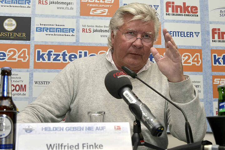 SCP-Präsident Wilfried Finke will keine Kohle mehr in den Verein stecken. Er habe schon genügend investiert.