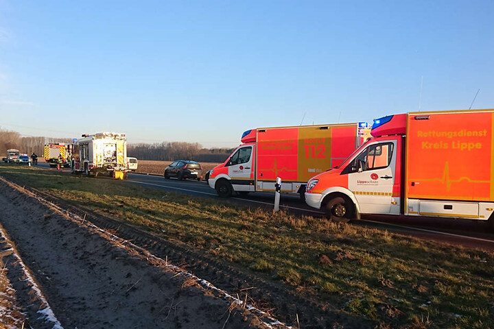 Rund 35 Einsatzkräfte waren vor Ort.