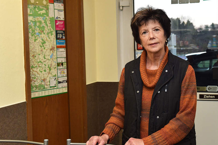 Hat Respekt vor dem Tier: Verkäuferin Rosemarie Broda (66).
