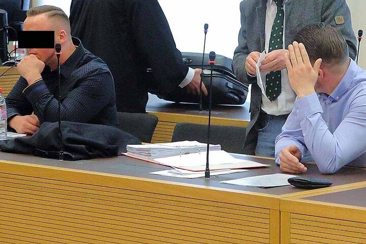 Erik H. (23, l.) und Stephan M. (30) waren an dem verhinderten Schmuggel beteiligt.