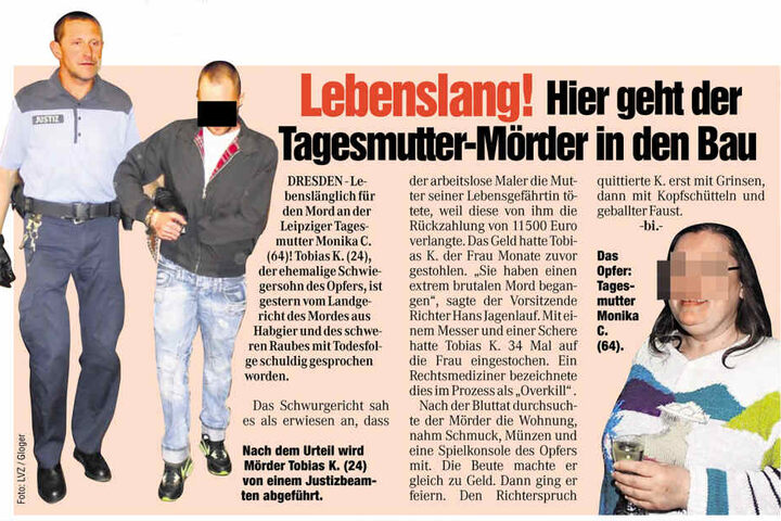 So berichtete die MOPO über den Prozess.