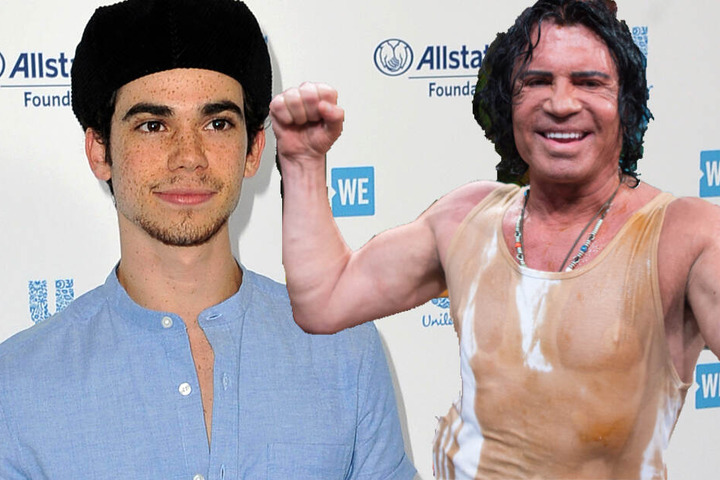 Cameron Boyce (l.) und Costa Cordalis.