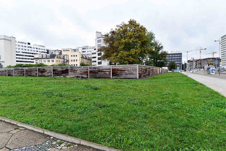6000 Quadratmeter zwischen "smac" und Johannisplatz warten auf einen neuen Besitzer.