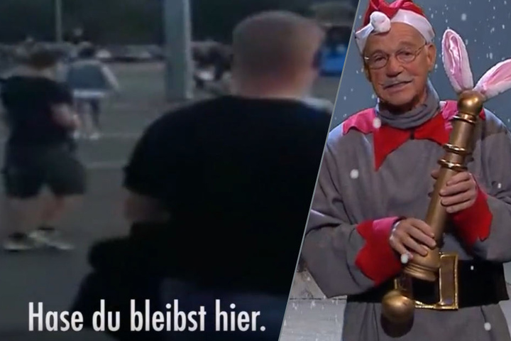 Besondere Erwähnung und einen Vollpfosten hat eine Chemnitzerin bekommen! Jene, die den Hasen stoppte!