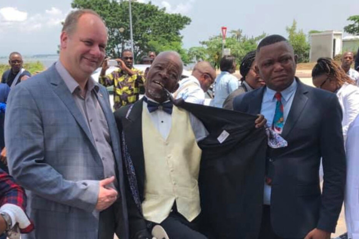 Vergangenes Jahr war der OB bereits einmal in Dresdens Partnerstadt Brazzaville.