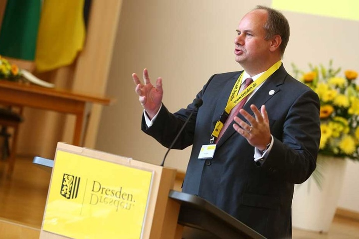 Dresdens Oberbürgermeister Dirk Hilbert (45, FDP).
