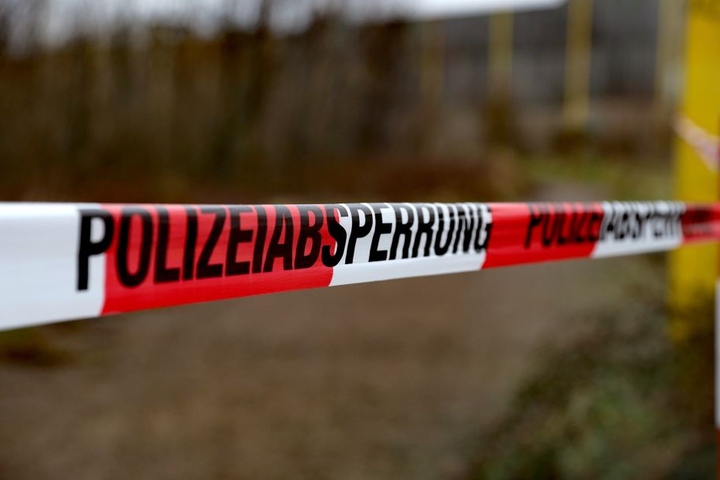 Das Gebiet wurde abgesperrt.