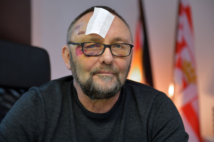 Frank Magnitz, Landesvorsitzender der AfD Bremen, wurde am 07.01.2019 von unbekannten Tätern angegriffen.