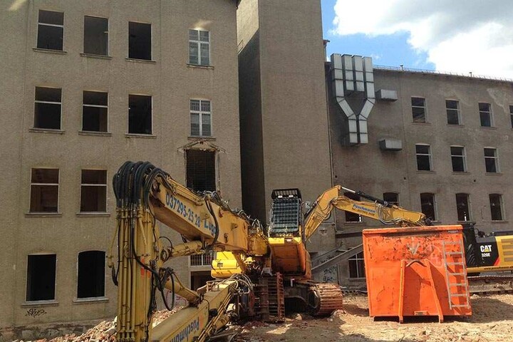 Auf diesem Gelände in Thalheim wurde der "Schatz" gefunden.