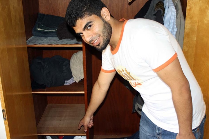 In diesem Schrank war das Vermögen versteckt.