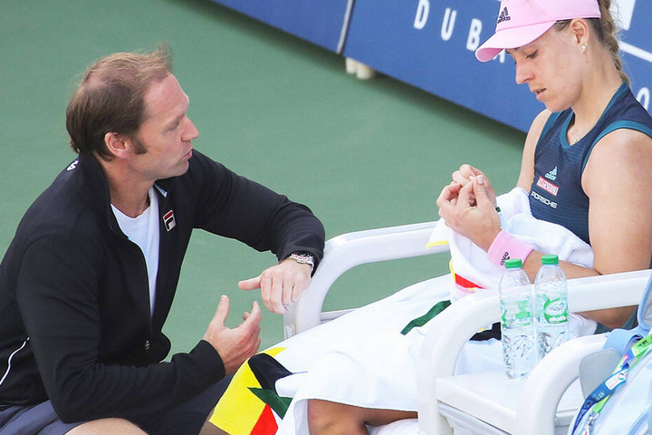 Nach nur gut acht Monaten war Schluss: Rainer Schüttler und Angelique Kerber gingen zügig wieder getrennte Wege.