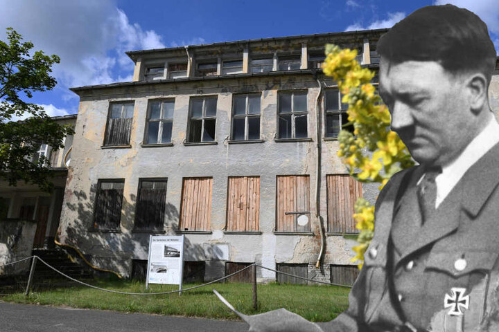 Seit Jahrzehnten ungenutzt sollen in Hitlers Olympischen Dorf Wohnungen entstehen. (Bildmontage)