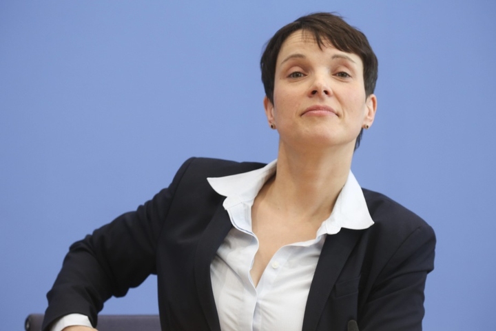 Frauke Petry, Parteivorsitzende der AFD.