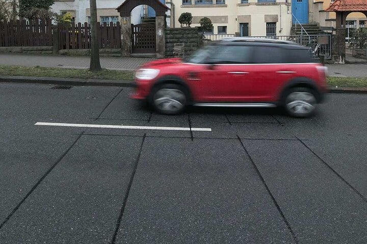 Die Dauerzählstelle an der Bergstraße ist eine von 42 Zählstellen stadtweit.