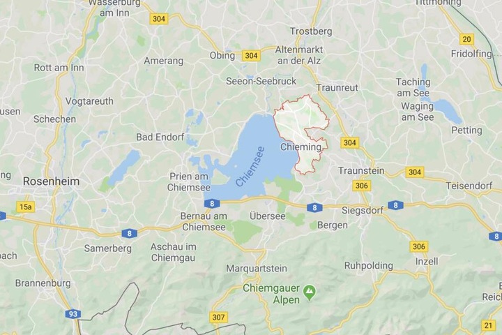 In Chieming am Chiemsee kam es zu einem schrecklichen Unglück.