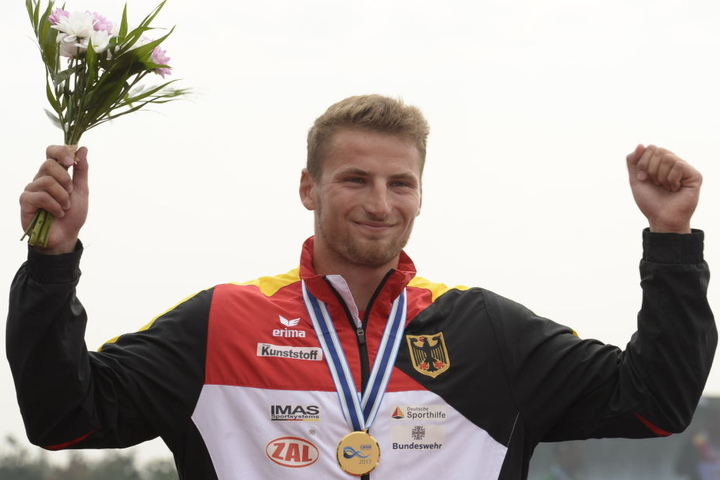 Der Dresdner Tom Liebscher freut sich über Gold: „Das habe ich mir so gewünscht!“