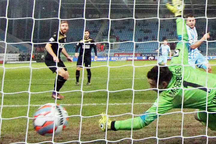 Der Ausgleich zum 1:1 von Dabanli.