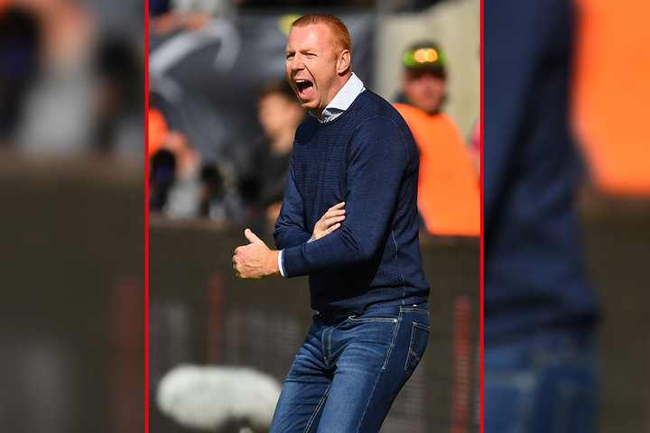 Wird am heutigen Freitag in Großaspach ganz genau hinschauen: Dynamo-Coach Maik Walpurgis.