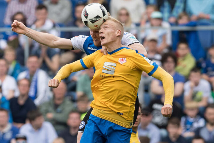 Die meisten Zweikämpfe konnte Arminia für sich entscheiden.