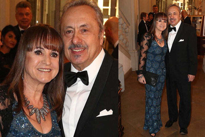 Bei der Wahl ihres blau glitzernden Ballkleides bewies Christine Stumph (68) ein glückliches Händchen. "Die 13 ist unsere Glückszahl. Wir haben am 13. Dezember 1973 geheiratet", so TV-Liebling Wolfgang Stumph (71).