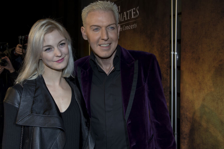 Lysann Geller und Hans-Peter Geerdes, wie H.P. bürgerlich heisst, bei einem Event in Berlin.