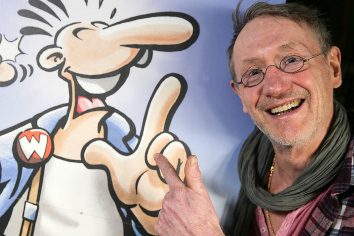 Der Comiczeichner Rötger Feldmann alias Brösel ist Erfinder der beliebten Figur "Werner".
