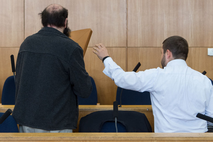 Halil D. am 21. Januar 2016 im Verhandlungssaal des Oberlandesgerichts.