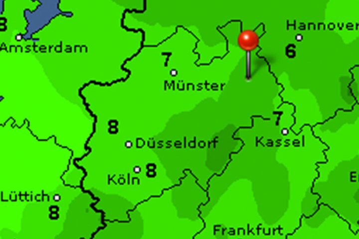 Auch die Temperaturen sinken erst mal wieder.