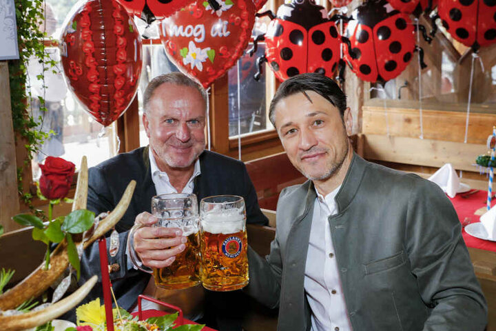 Karl-Heinz Rummenigge (l.) und Niko Kovac (r.) sehen die USA-Reise aus unterschiedlichen Blickwinkeln.