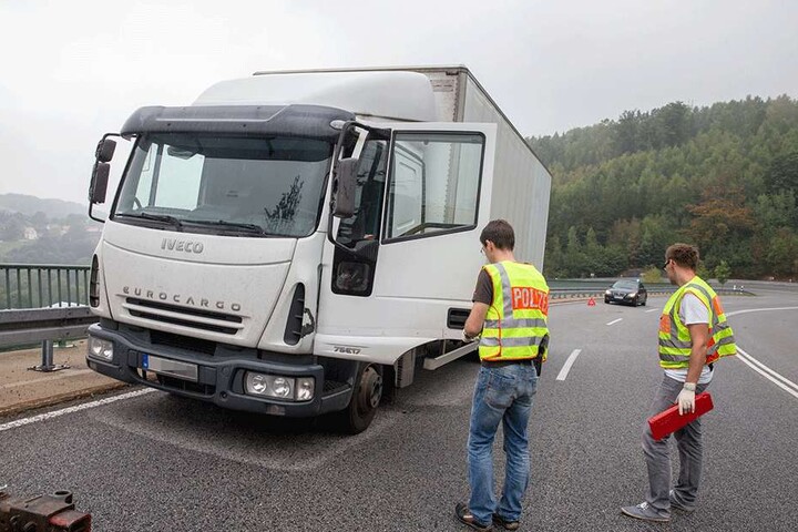 Im August 2015 wurde der Kleinlaster bei Geising gestoppt, auf dem 81 Flüchtlinge eingepfercht waren.
