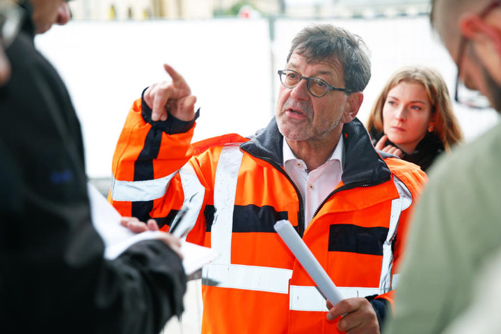 Reinhard Koettnitz (61), Leiter des städtischen Straßen- und Tiefbauamtes.