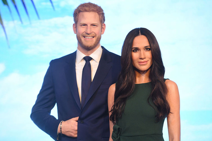Mit der royalen Hochzeit werden die Wachsfiguren von Prinz Harry und Meghan Markle nebeneinander stehend zu sehen sein.